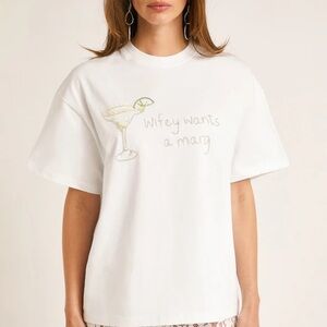 Wifey Wants a Marg Beaded Tee